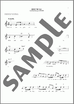 Seize The Day (from Newsies)(Alan Menken/Jack Feldman) 楽譜 その他 ダウンロード