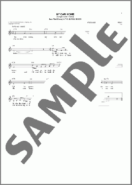 My Own Home (Jungle Book Theme)(Robert B. Sherman/Richard M. Sherman) 楽譜 その他 ダウンロード