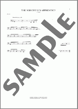 The Sorcerer's Apprentice(Paul Dukas) 楽譜 チェロ ダウンロード