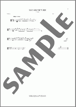 1812 Overture(Pyotr Il'yich Tchaikovsky) 楽譜 その他 ダウンロード