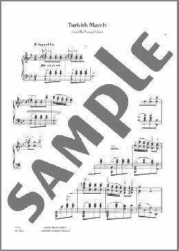 Turkish March(Ludwig van Beethoven) 楽譜 ピアノ（ソロ） ダウンロード