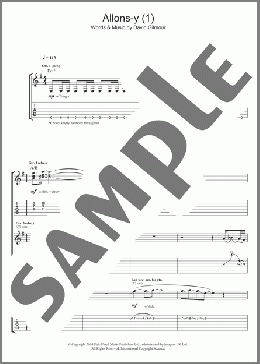 Allons Y (Part 1)(Pink Floyd) 楽譜 ギター（ソロ） ダウンロード