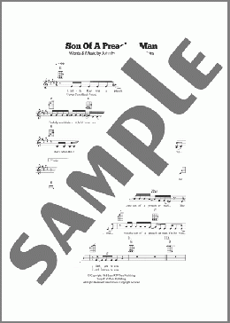 Son-Of-A-Preacher Man(Dusty Springfield) 楽譜 ウクレレ（弾き語り） ダウンロード
