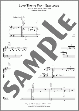 Love Theme From Spartacus(Terry Callier) 楽譜 その他 ダウンロード
