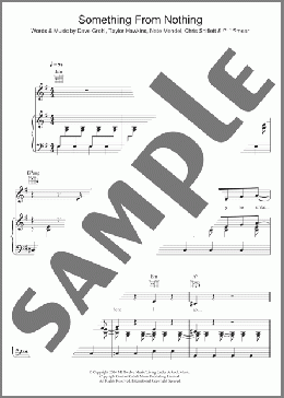 Something From Nothing(Foo Fighters) 楽譜 その他 ダウンロード