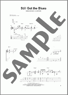 Still Got The Blues(Gary Moore) 楽譜 ギター（その他） ダウンロード