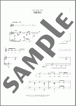 Shoes(Joan Frey Boytim/Kathleen Lockhart Manning) 楽譜 ピアノ & ボーカル ダウンロード