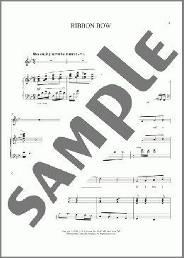 Ribbon Bow(John Jacob Niles/Joan Frey Boytim) 楽譜 ピアノ & ボーカル ダウンロード