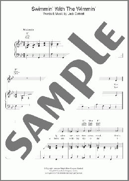 Swimmin' With The Wimmin'(George Formby) 楽譜 その他 ダウンロード