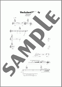 Unchained Melody(The Righteous Brothers/Zaret／North) 楽譜 ウクレレ（弾き語り） ダウンロード