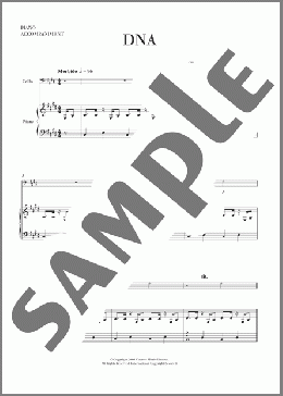 DNA(Ludovico Einaudi) 楽譜 チェロ ダウンロード