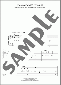 Rosie And Jim (Theme)(Anne Wood) 楽譜 ピアノ（ソロ） ダウンロード