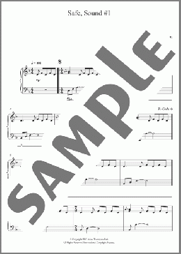 Safe, Sound No. 1(Alice Thompson) 楽譜 ピアノ（ソロ） ダウンロード