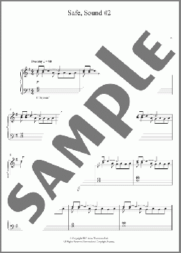 Safe, Sound No. 2(Alice Thompson) 楽譜 ピアノ（ソロ） ダウンロード