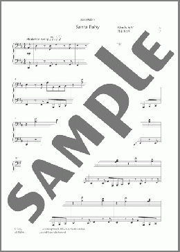 Santa Baby(Eartha Kitt) 楽譜 ピアノ（連弾） ダウンロード