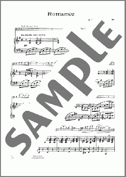 Romance, Op.44 No. 1(Anton Rubinstein) 楽譜 チェロ ダウンロード