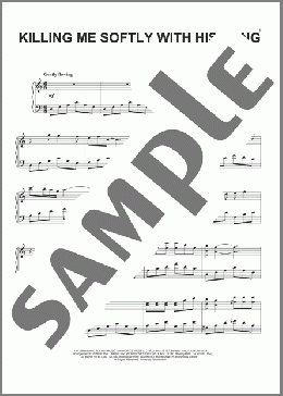 Killing Me Softly With His Song(Roberta Flack/Fugees) 楽譜 ピアノ（ソロ） ダウンロード