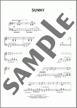 Sunny(Bobby Hebb/Pat Martino) 楽譜 ピアノ（ソロ） ダウンロード