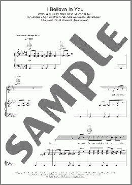 I Believe In You(Michael Buble) 楽譜 その他 ダウンロード