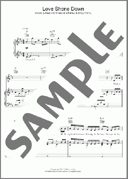 Love Shone Down(Boyce and Stanley) 楽譜 その他 ダウンロード