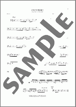 Overture(Pyotr Il'yich Tchaikovsky) 楽譜 チェロ ダウンロード