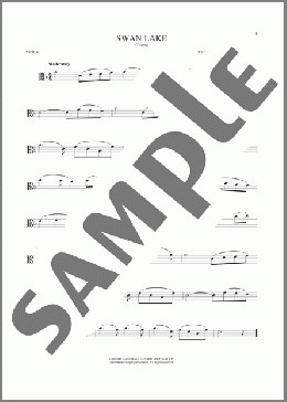Theme From Swan Lake(Pyotr Il'yich Tchaikovsky) 楽譜 その他 ダウンロード