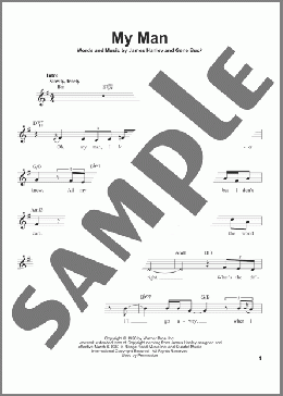 My Man(Gene Buck) 楽譜 その他 ダウンロード