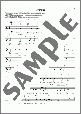 Day Dream(Billy Strayhorn) 楽譜 その他 ダウンロード