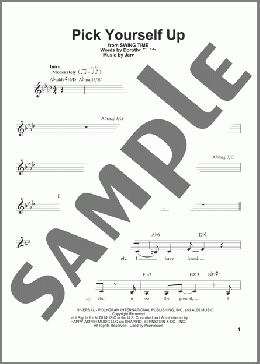 Pick Yourself Up(Jerome Kern/Dorothy Fields) 楽譜 その他 ダウンロード