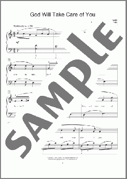 God Will Take Care Of You (arr. Phillip Keveren)(Fred Kern/Mona Rejino/Phillip Keveren/Civilla D. Martin) 楽譜 ピアノ（ソロ） ダウンロード