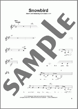 Snowbird(Anne Murray/Elvis Presley) 楽譜 その他 ダウンロード