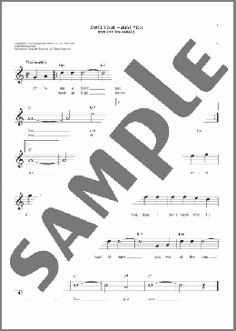 Sweet Sue-Just You(Victor Young/Will J. Harris) 楽譜 その他 ダウンロード