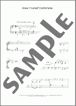 Make Yourself Comfortable(Bob Merrill) 楽譜 ピアノ（ソロ） ダウンロード