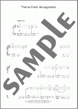 Armageddon(Rabin,T) 楽譜 ピアノ（ソロ） ダウンロード