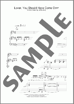 Lover, You Should Have Come Over(Jamie Cullum) 楽譜 その他 ダウンロード