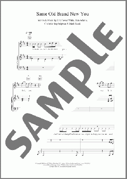 Same Old Brand New You(A1) 楽譜 その他 ダウンロード