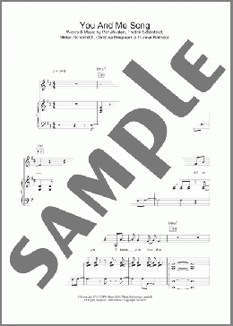 You And Me Song(The Wannadies) 楽譜 その他 ダウンロード