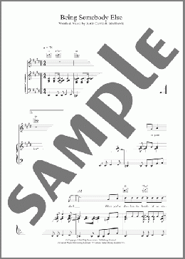Being Somebody Else(Del Amitri) 楽譜 その他 ダウンロード