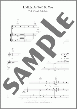 It Might As Well Be You(Del Amitri) 楽譜 その他 ダウンロード
