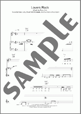 Lovers Rock(Sade) 楽譜 その他 ダウンロード