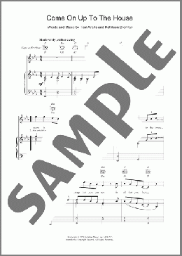 Come On Up To The House(Tom Waits) 楽譜 その他 ダウンロード