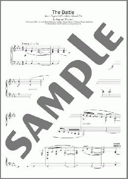 The Battle(Stephen Warbeck) 楽譜 ピアノ（ソロ） ダウンロード