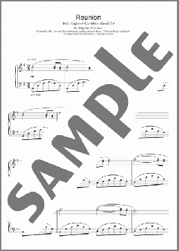Reunion(Stephen Warbeck) 楽譜 ピアノ（ソロ） ダウンロード