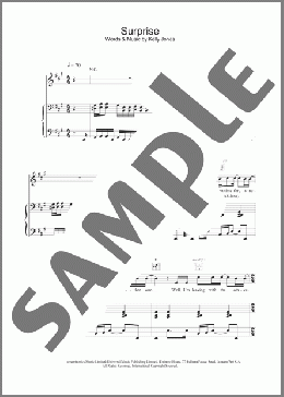 Surprise(Stereophonics) 楽譜 その他 ダウンロード