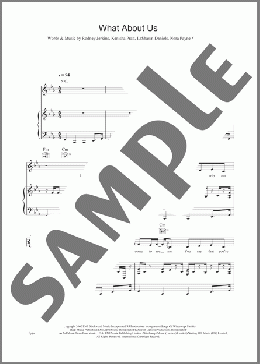 What About Us(Brandy) 楽譜 その他 ダウンロード