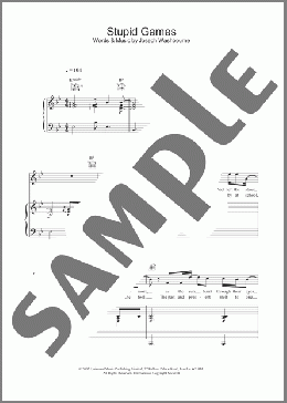 Stupid Games(Toploader) 楽譜 その他 ダウンロード