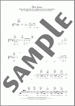 One Love(Blue) 楽譜 その他 ダウンロード