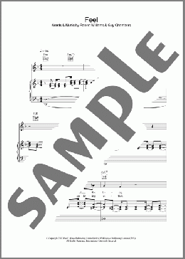 Feel(Robbie Williams) 楽譜 その他 ダウンロード