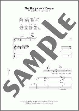 The Ragpicker's Dream(Mark Knopfler) 楽譜 ギター（ソロ） ダウンロード