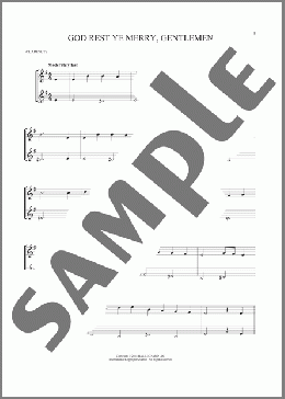 God Rest Ye Merry, Gentlemen(Traditional English Carol) 楽譜 その他 ダウンロード